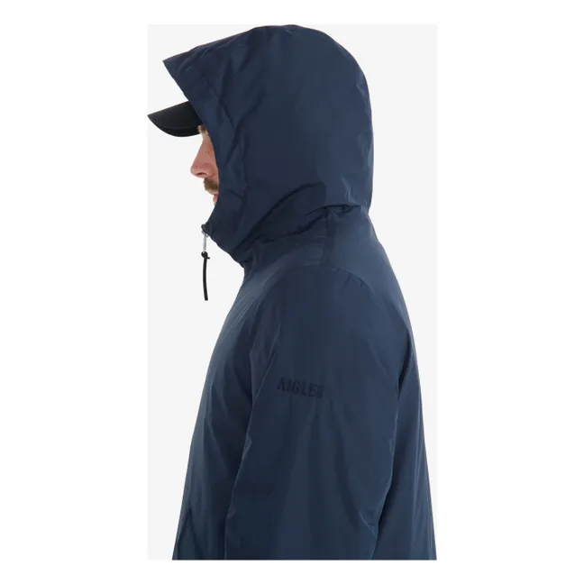 MTD 2-Layer Recycled Fiber Short Jacket | Navy blue