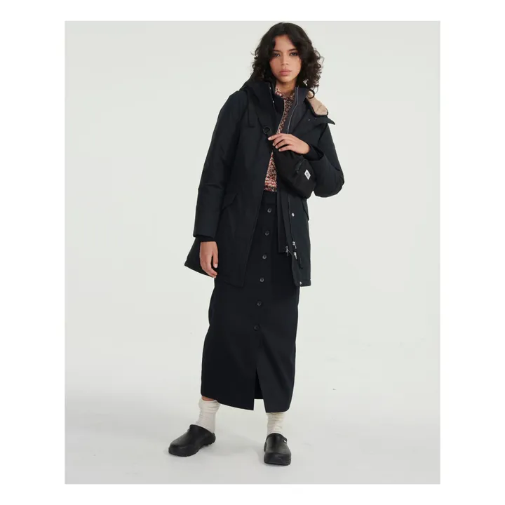 Gore-Tex Down Parka | Black- Product image n°1