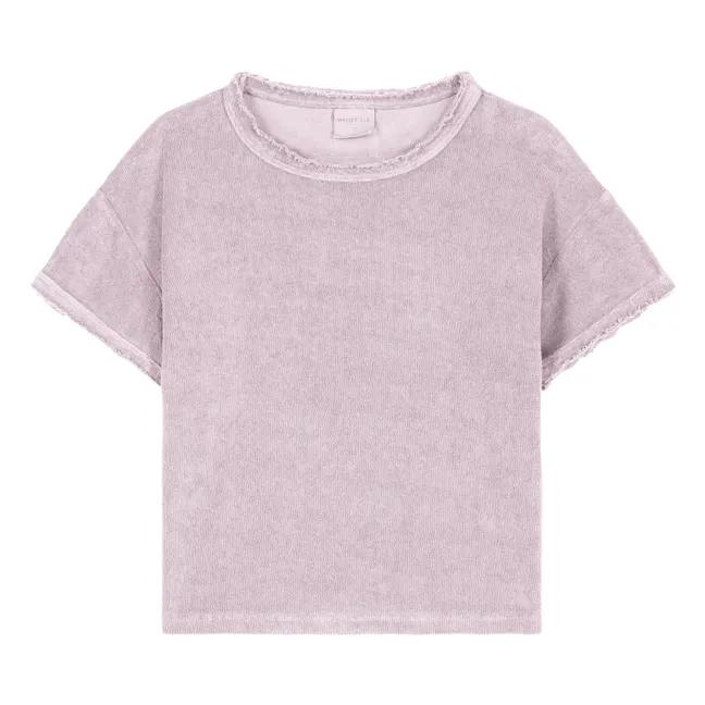 Essential Frottee T-Shirt | Mauve