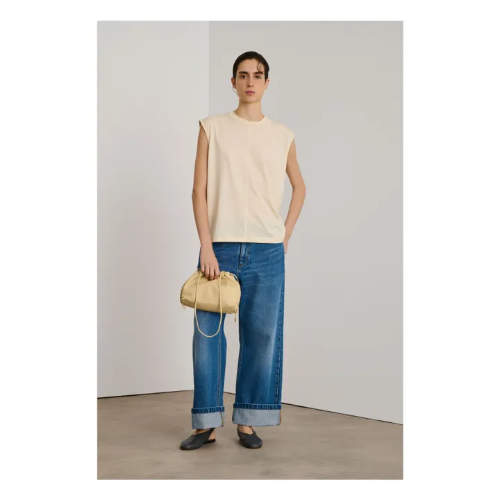 Bolso de piel Suzette | Crema- Imagen del producto n°1