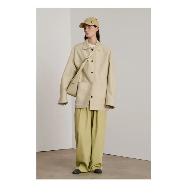 Serena Kappe Streifen | Beige
