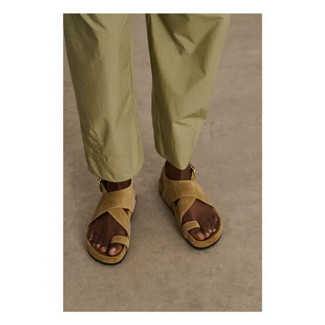 Sandalias de piel Domani | Miel
