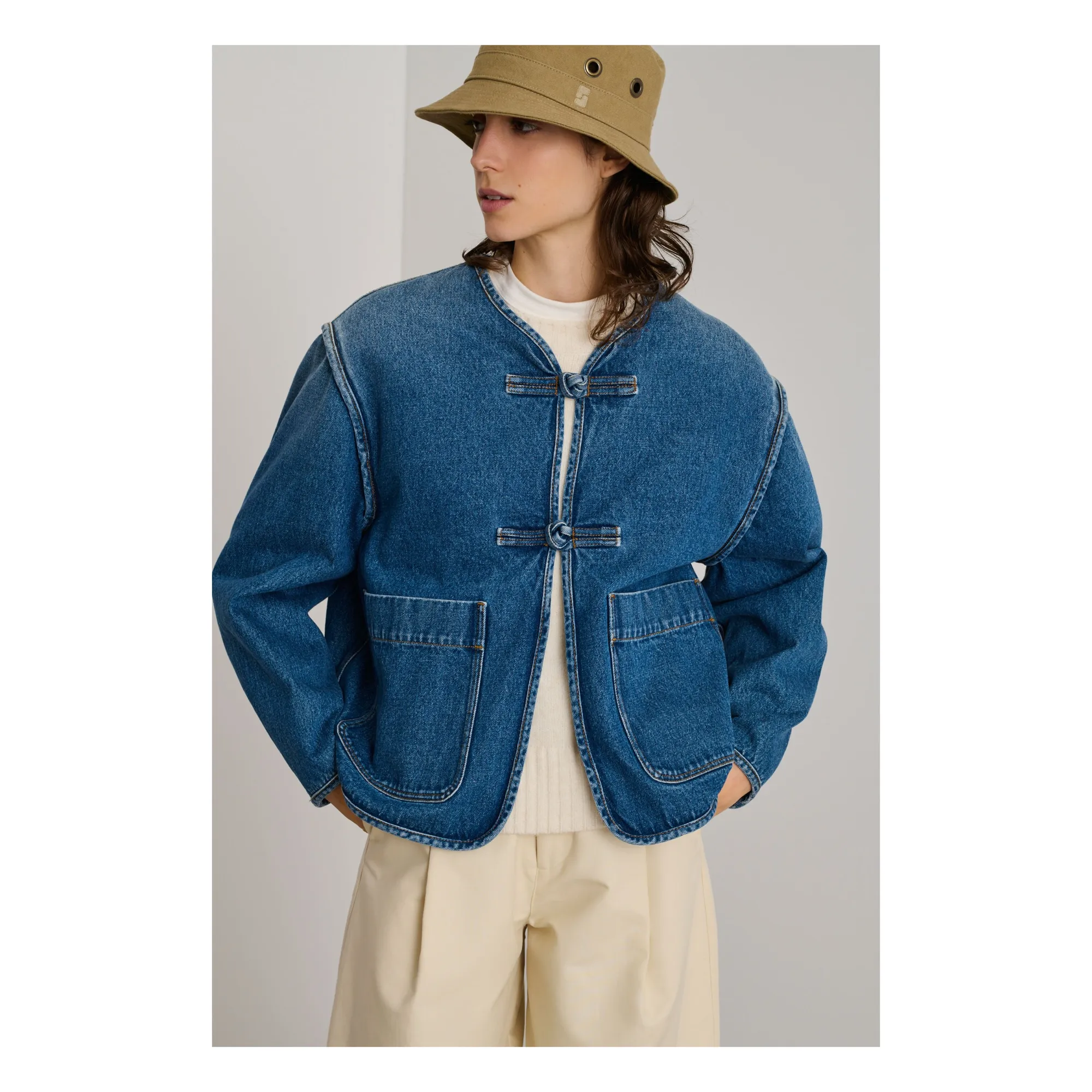 Veste Agatha | Bleu- Image produit n°1