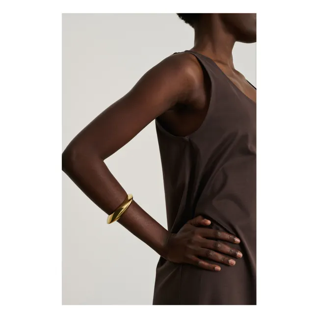 Kleid Delia Bio-Baumwolle | Braun