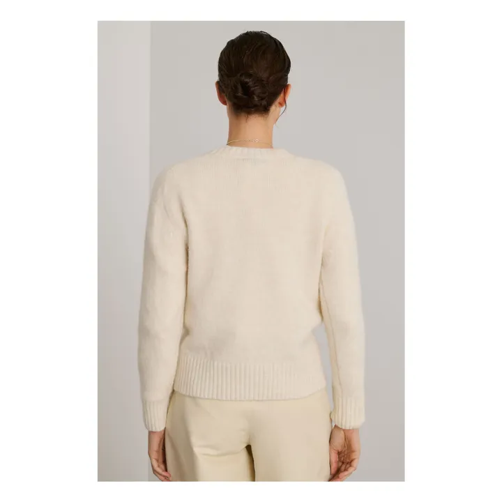 Jersey Envie de alpaca y lana merina | Crudo- Imagen del producto n°1