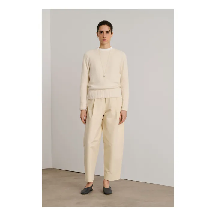 Jersey Envie de alpaca y lana merina | Crudo- Imagen del producto n°0