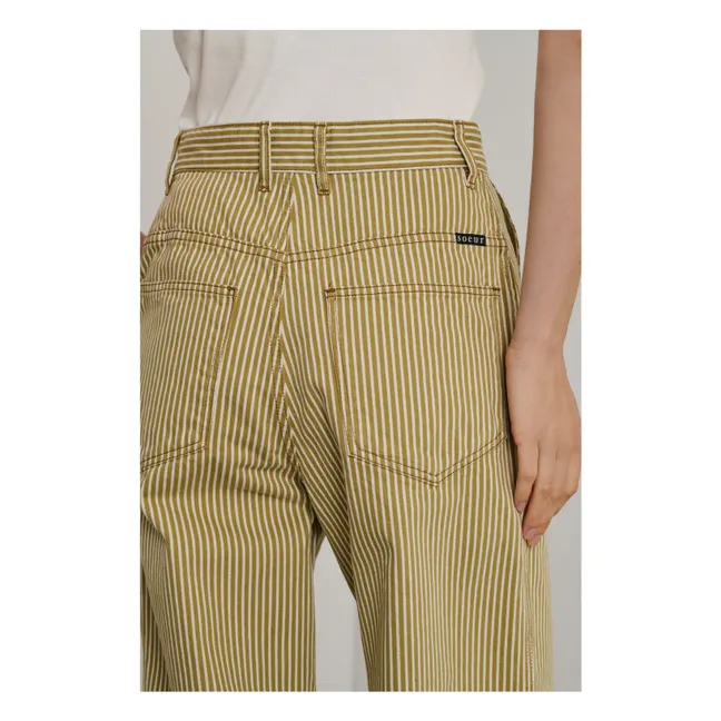Jeans Alissio Gestreift | Beige