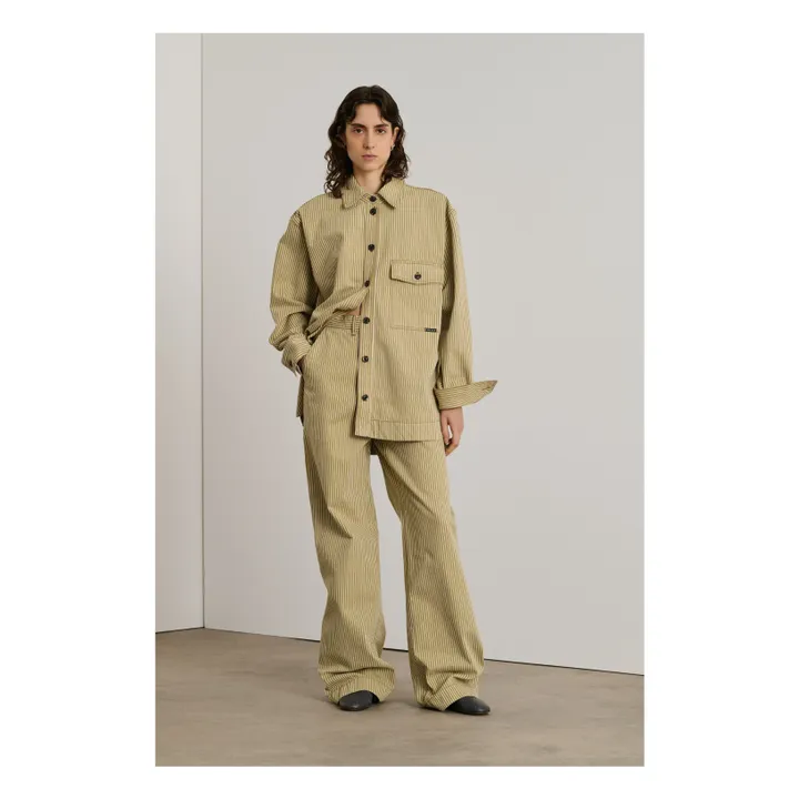 Jeans Alissio Gestreift | Beige- Produktbild Nr. 2