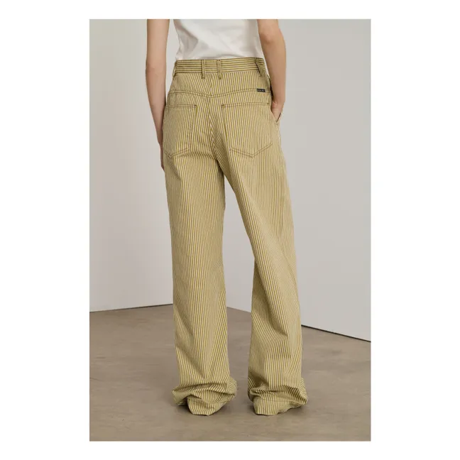 Jeans Alissio Gestreift | Beige