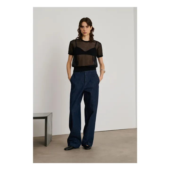 Jean Blair Coton Bio | Denim brut- Image produit n°1