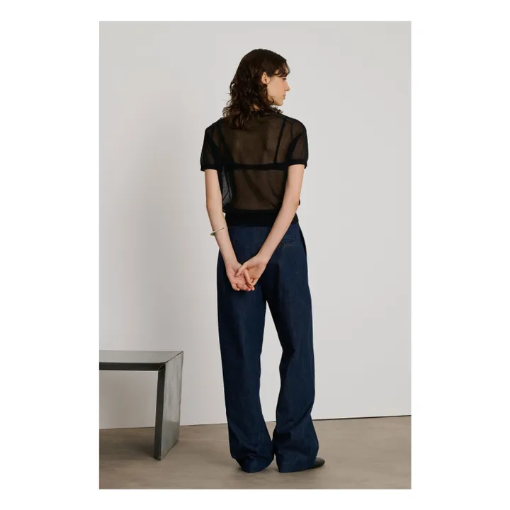 Jean Blair Coton Bio | Denim brut- Image produit n°2