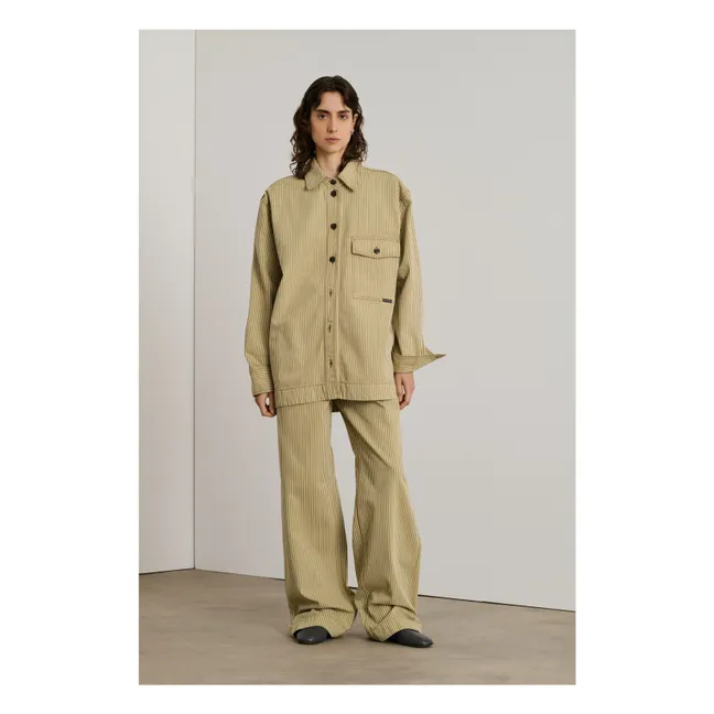 Jacke Cadet Streifen | Beige