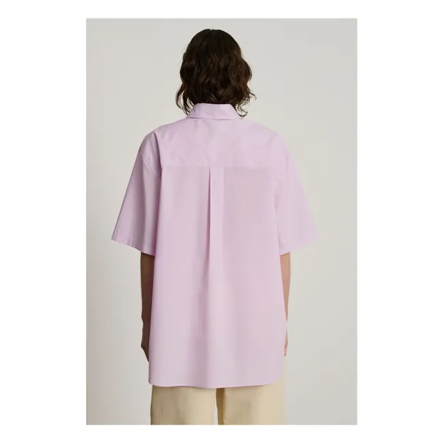 Camicia Bobbie in cotone biologico | Rosa