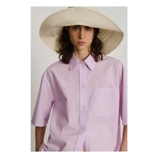 Camicia Bobbie in cotone biologico | Rosa