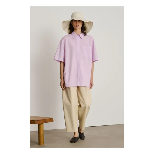 Camicia Bobbie in cotone biologico | Rosa