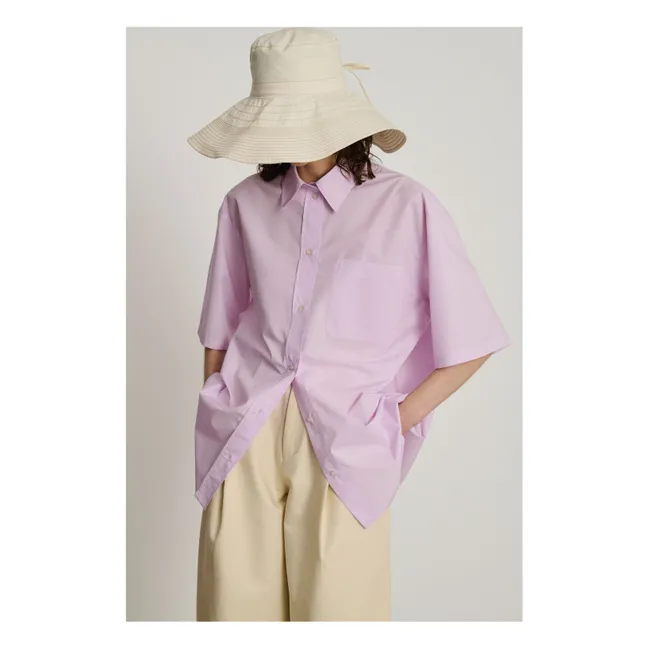 Camicia Bobbie in cotone biologico | Rosa