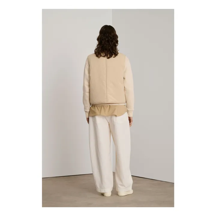 Veste Sans Manches Desmond | Beige- Image produit n°5