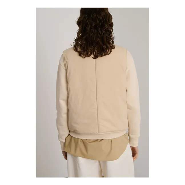 Ärmellose Jacke Desmond | Beige
