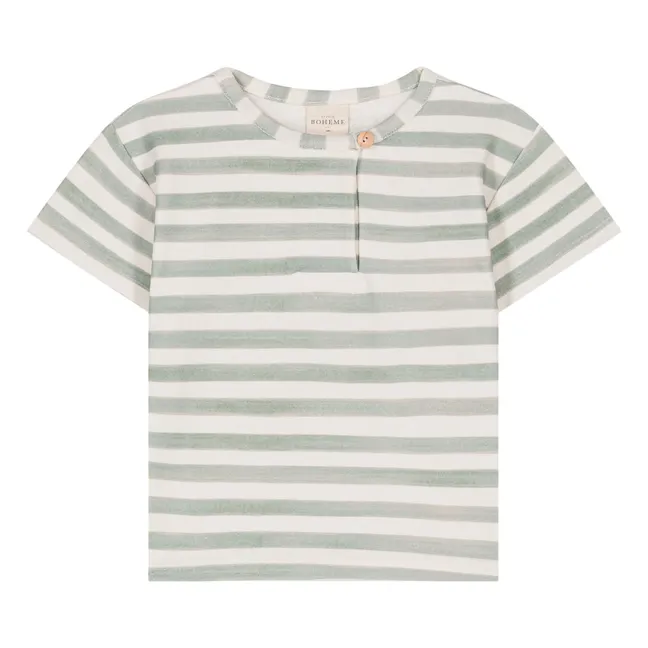 Orso Striped T-shirt | Green