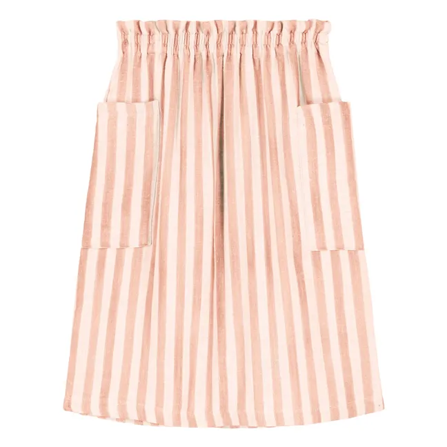 Vivi Striped Skirt | Pink