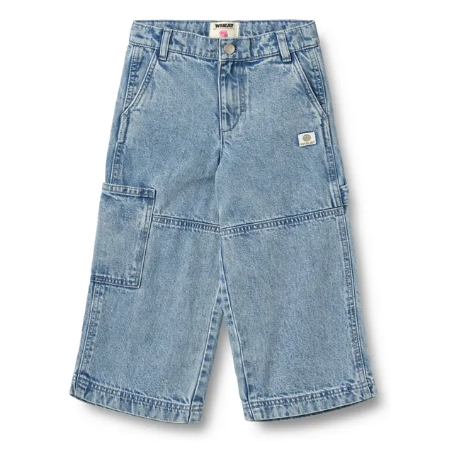 Colaboración de Wheat x Pernille Teisbæk - Noppo Organic Cotton Jeans | Azul
