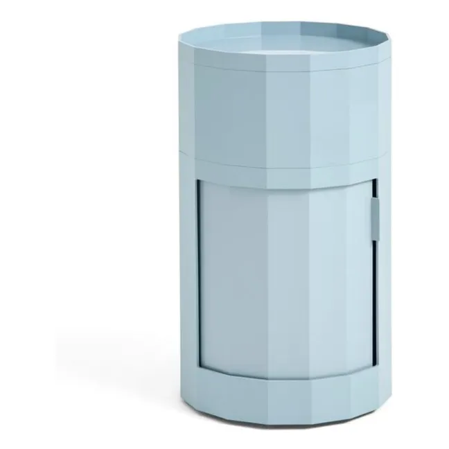Facet storage unit H66 cm | Light Blue