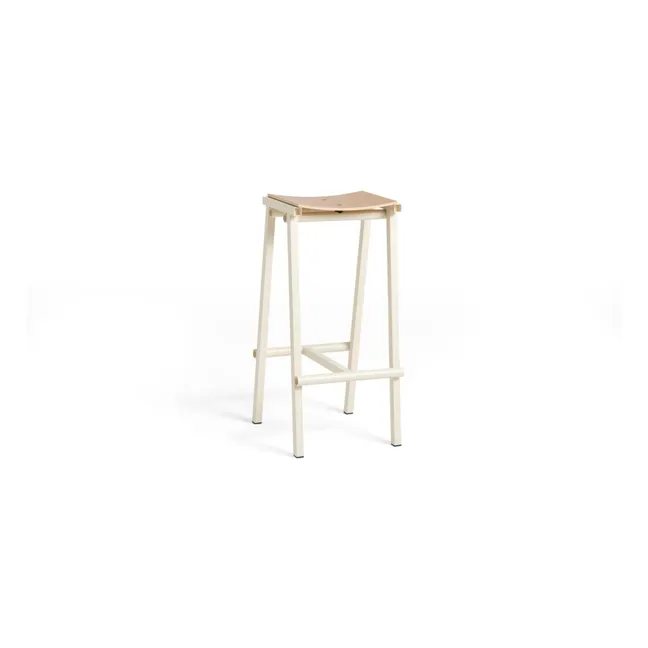 High stool 75 cm Taburete 8 | Ivory
