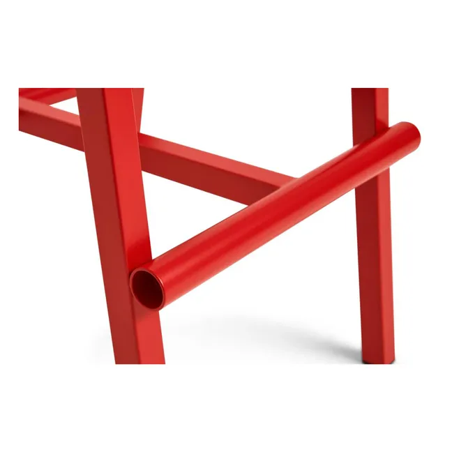 High stool 75 cm Taburete 8 | Red