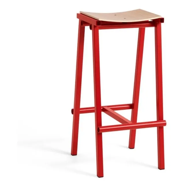 High stool 75 cm Taburete 8 | Red