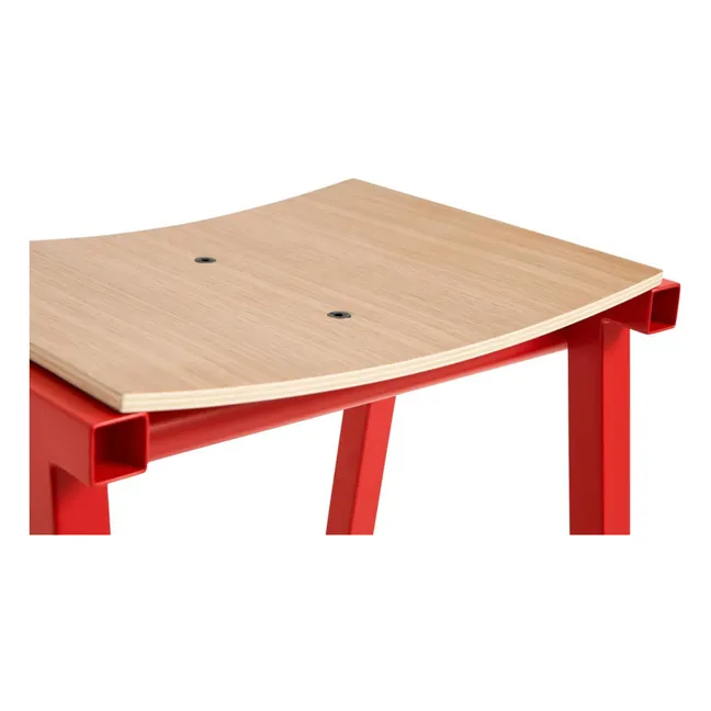 High stool 75 cm Taburete 8 | Red
