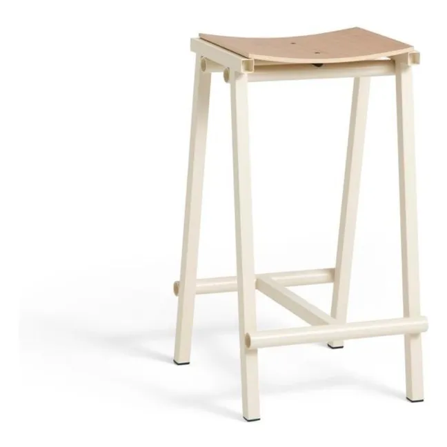 High stool 65 cm Taburete 8 | Ivory