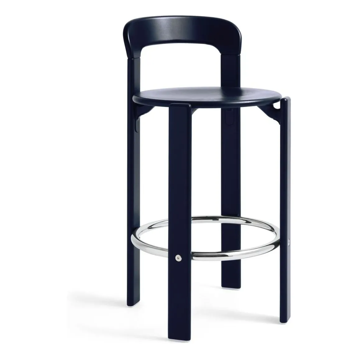 Hay Navy Blue High Stool 65 Cm Rey