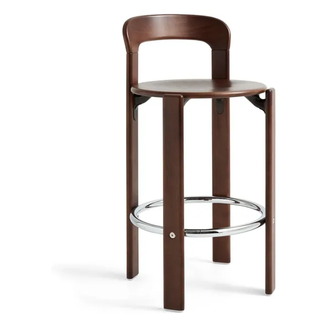 Tabouret haut 65 cm Rey | Marron