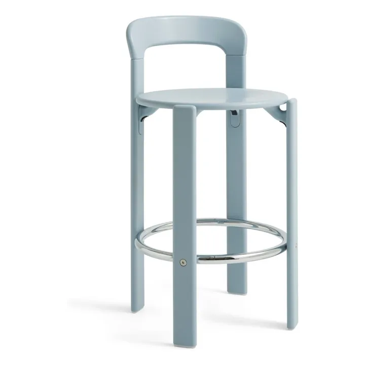 Tabouret haut 65 cm Rey | Bleu Clair- Image produit n°0