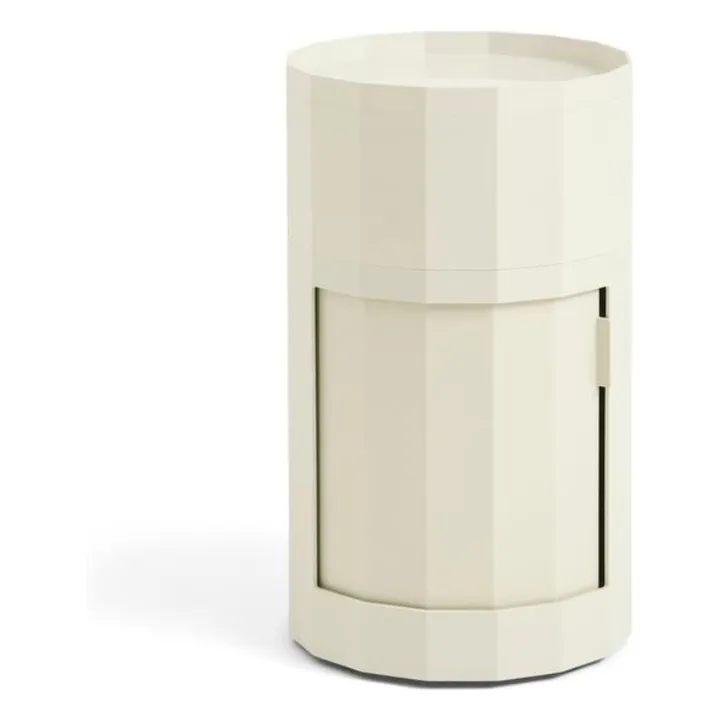 Meuble de rangement Facet H66 cm | Ivoire- Image produit n°0