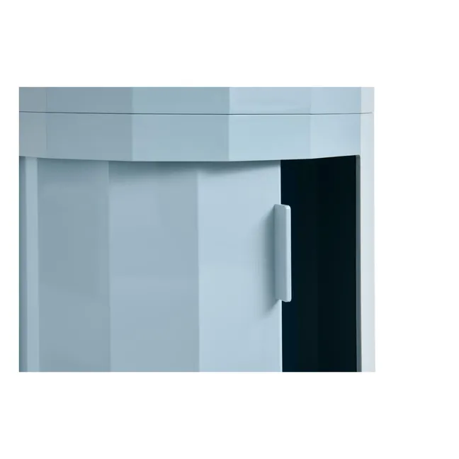 Facet storage unit H66 cm | Light Blue