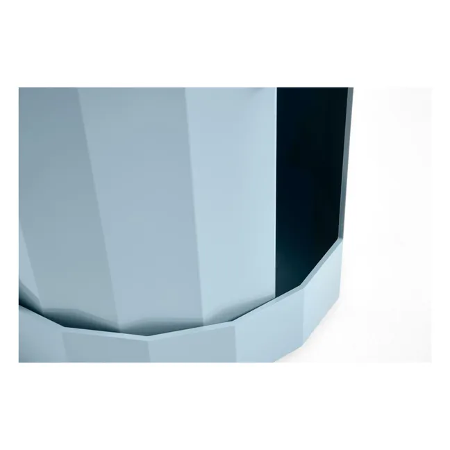 Facet storage unit H66 cm | Light Blue