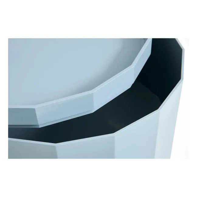 Meuble de rangement Facet H66 cm | Bleu Clair