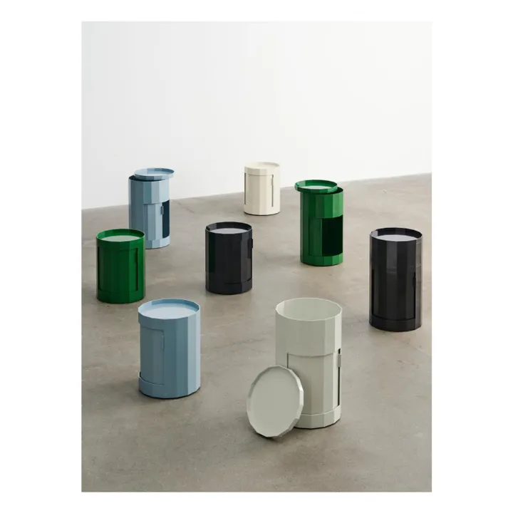 Meuble de rangement Facet H49 cm | Ivoire- Image produit n°2