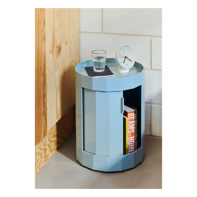 Facet storage unit H49 cm | Light Blue