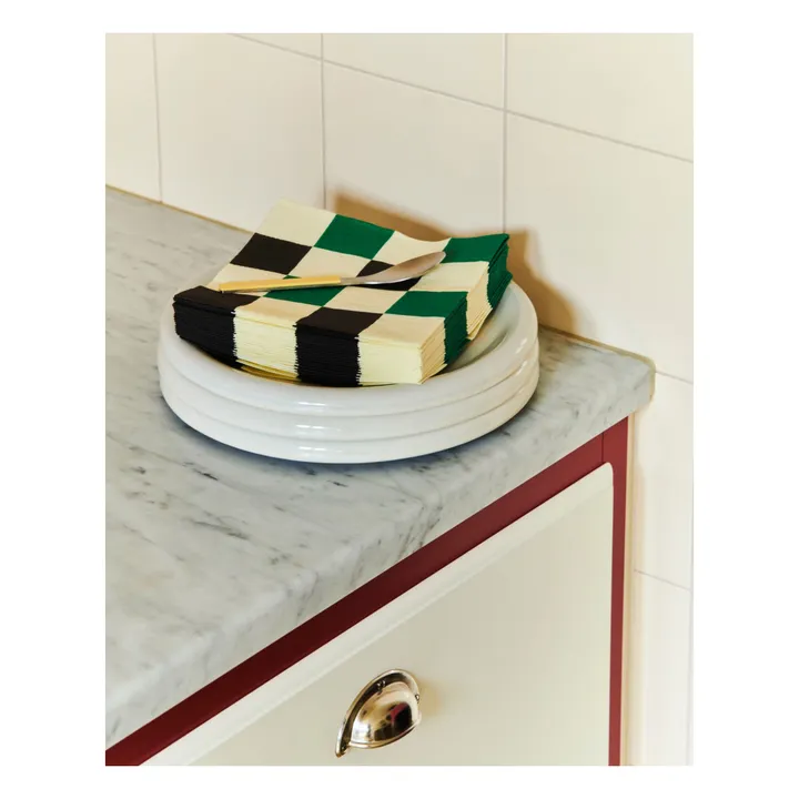 Servilletas de papel - Lote de 20 | Marfil- Imagen del producto n°1