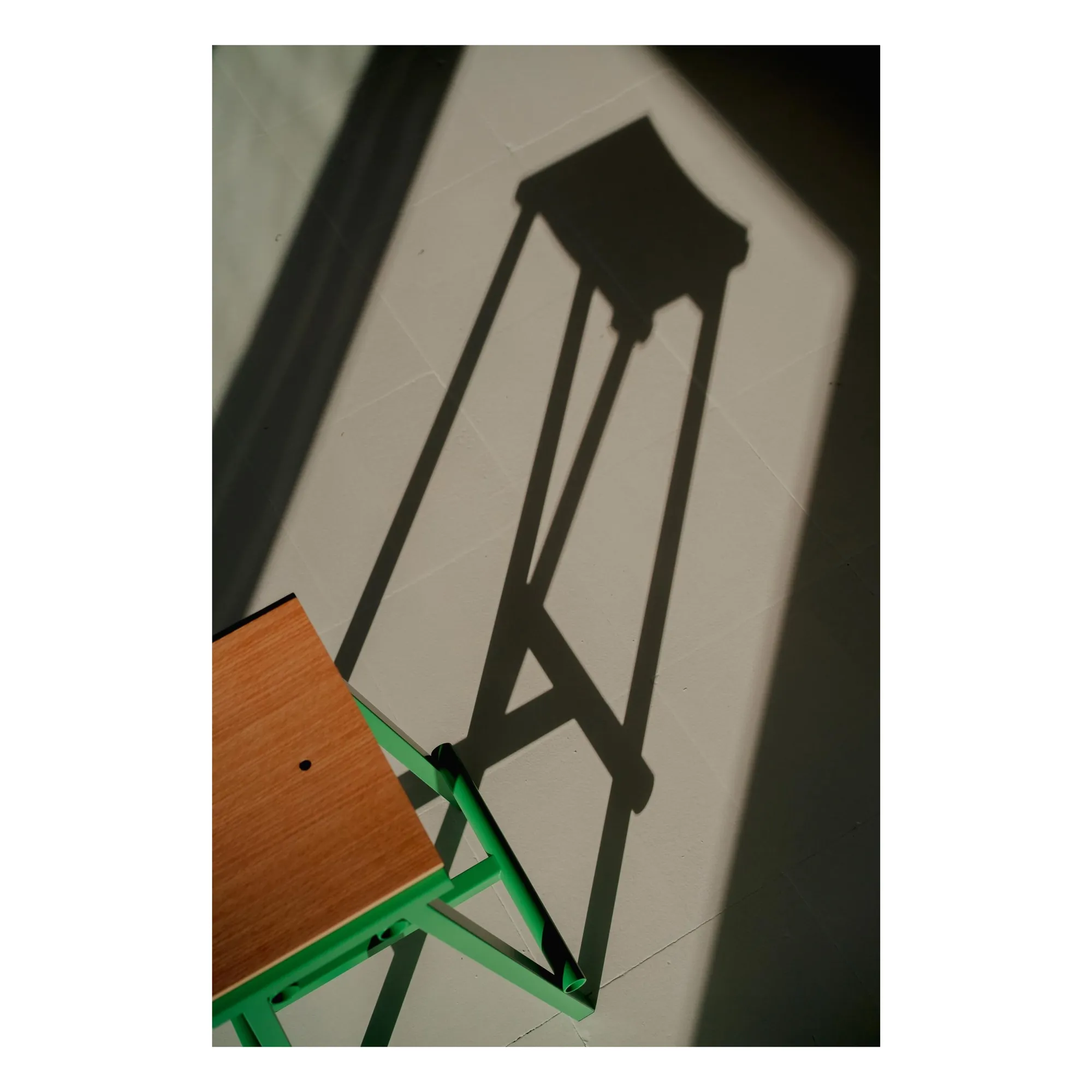 Tabouret Haut 75 cm Taburete 8 | Vert- Image produit n°5