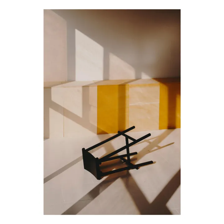Tabouret Haut 65 cm Taburete 8 | Noir- Image produit n°3