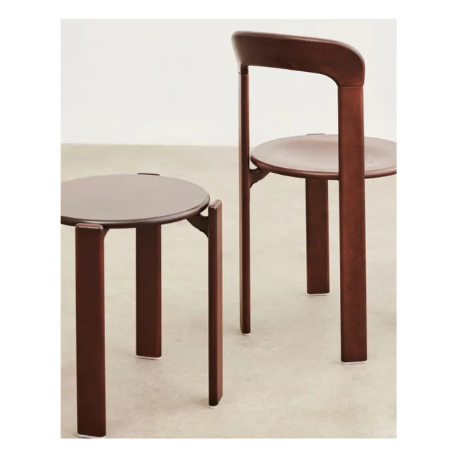 Sgabello Rey | Marrone