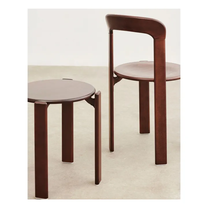 Tabouret Rey | Marron- Image produit n°5