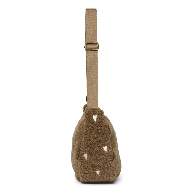 Riñonera Hearts | Marrón