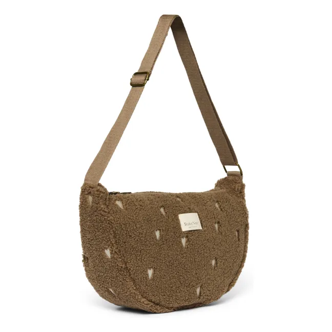 Riñonera Hearts | Marrón