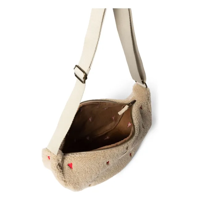 Riñonera Hearts | Crudo