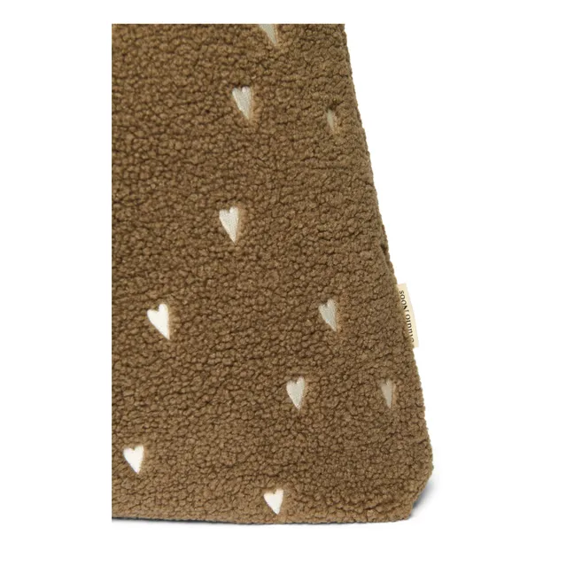 Sac mom-bag Hearts | Marron