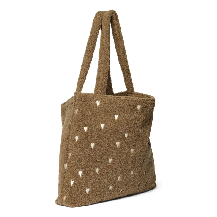 Bolsa de mamá Hearts | Marrón- Imagen del producto n°3